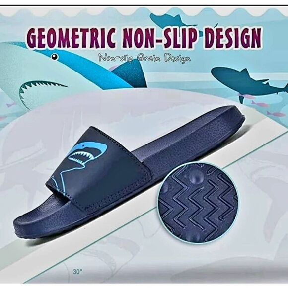 NWT LITTLEKIKI KIDS UNISEX RUBBER SANDALS - Picture 4 of 6